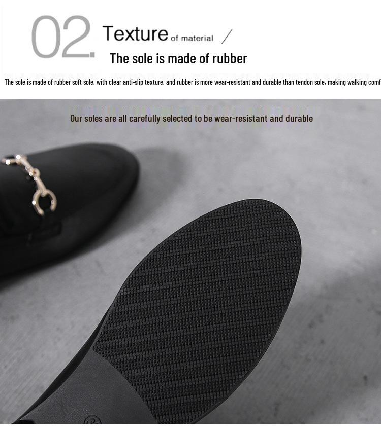 Spring 2025 Women's British Style Oxford Shoes, Slip-on, Retro Flat, Plus Sizes 41-43