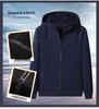 Men's Plus Size Pure Cotton Hoodie Cardigan: Spring/Autumn, Casual Knit Jacket, Trendy Sportswear.