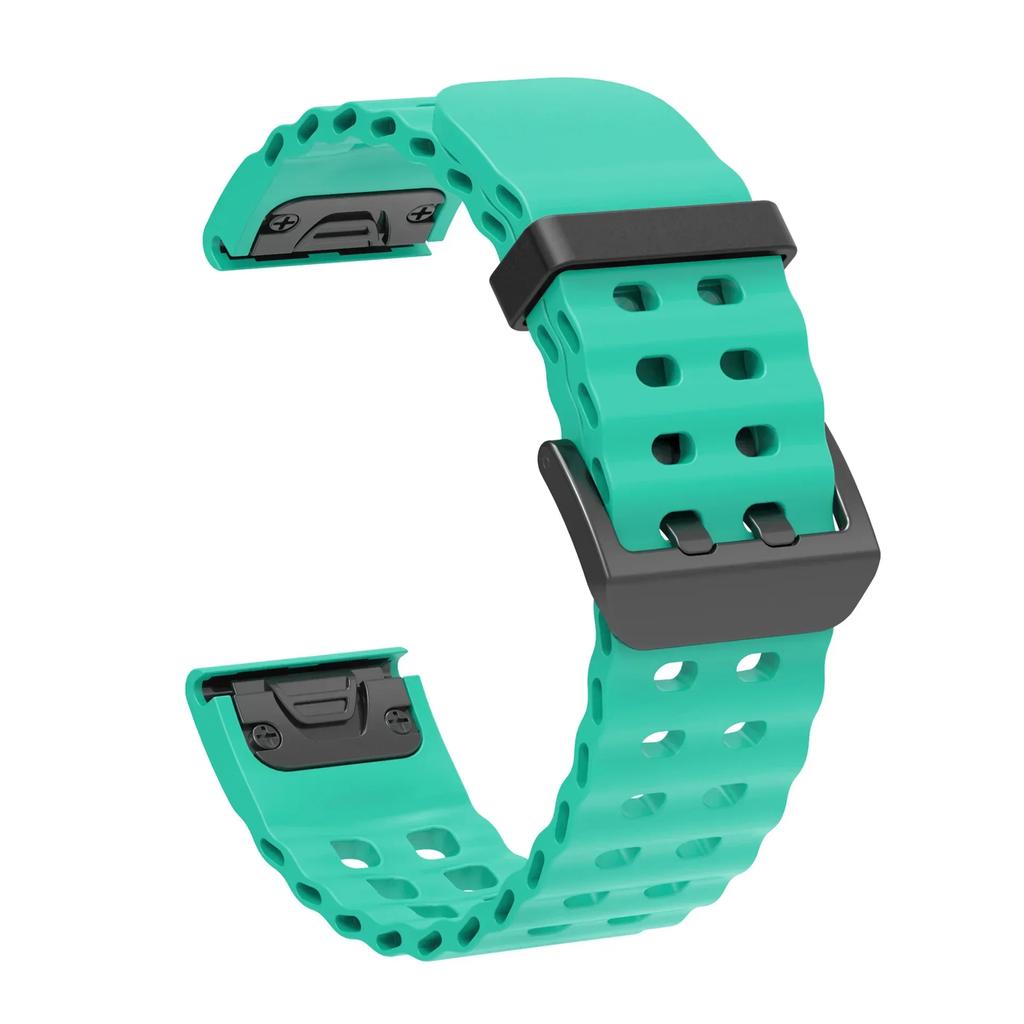 22 26MM Silicone WatchBand For Garmin Fenix 8 51MM 47mm 8E Enduro3 2 7X 7 6X 6 Pro 5X 5 Strap WristStrap Quick Release Bracelet