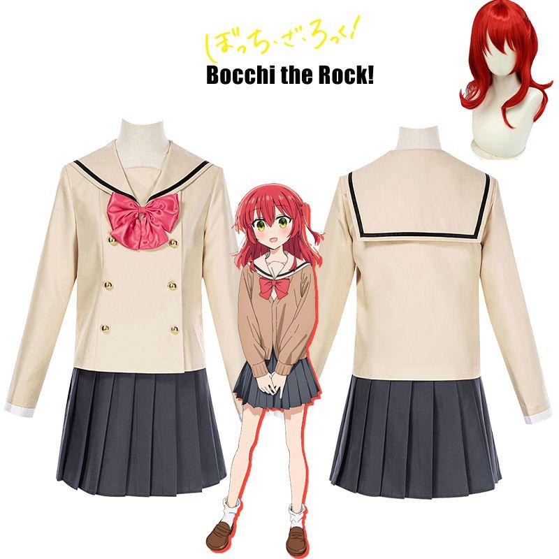 Stunning Bocchi The Rock! Kita Ikuyo Cosplay Costume Outfit