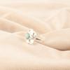 Sisters Day Sale Amazonite Gemstone Trendy Boho Cocktail Ring Jewelry 925 Silver RR-51-33