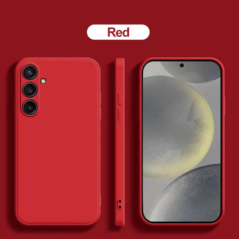 24 Ultra Plus S24Ultra Case Oringal  Liquid Silicone Phone Case For Samsung Galaxy S24 S 24 Ultra Plus S24Ultra Soft Cover