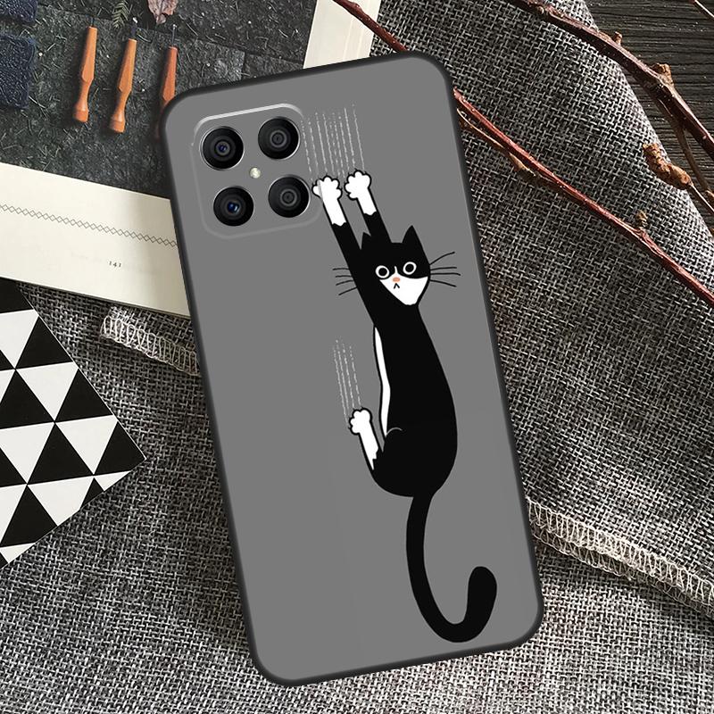 Cartoon Cute Cats For Honor Magic 6 Pro Magic 5 Lite 50 70 90 Lite X6 X7 X8 X9 X6a X7a X8a X9a X8b X9b Case
