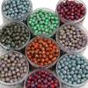 8mm/10mm/12mm Resin Beads Pattern Halo Dyeing Round Loose Spacer Beads for Necklace Bracelet Earring Keychain DIY Jewelry Making Accessories
