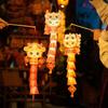 Traditional Craft Mid-Autumn Festival Lanterns Handheld Glowing Lanterns  for Mid-Autumn Festival