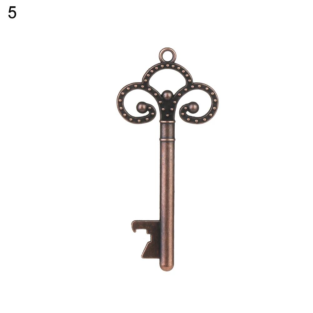 

1Pcs New Vintage Key Bottle Opener Beer Opener Wine Keychain Souvenir Pendant Festival Souvenir Gift Kitchen Tool Accessories