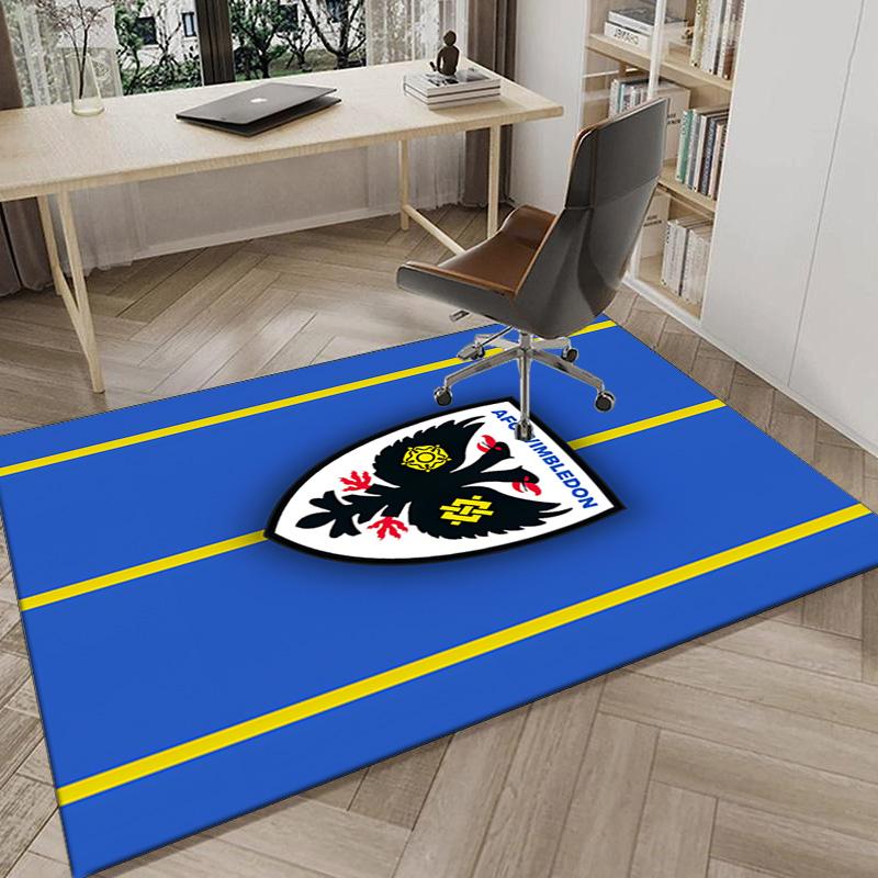 Afc Crest Printed Area Rug for Office, Chair Rug, Decorative Carpet Floor Mat, Large Size Fan gifts Christmas gifts