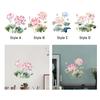Lotus Wall Sticker Elegant Art Sticker Easily Install Accessories Wear Resistant Livingroom Wall Decal Home Decoration for Door