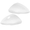 White  Side Rearview Mirror Cover Cap FOR Chevrolet Cruze 2017 2018  1Pair