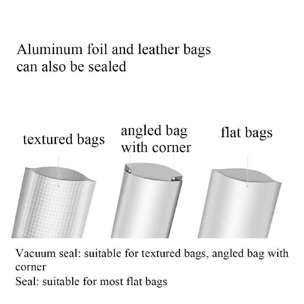 80W Vacuum Food Sealer Food Saver Automatic Electric Food Vacuum Sealer Packaging Machine