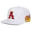 Hip-Hop Flame Side Stitching Stitched Embroidered Alphabet A Neutral Gender Women  Men For Hats Spring Autumn Adjustable Casual Snapback Baseball