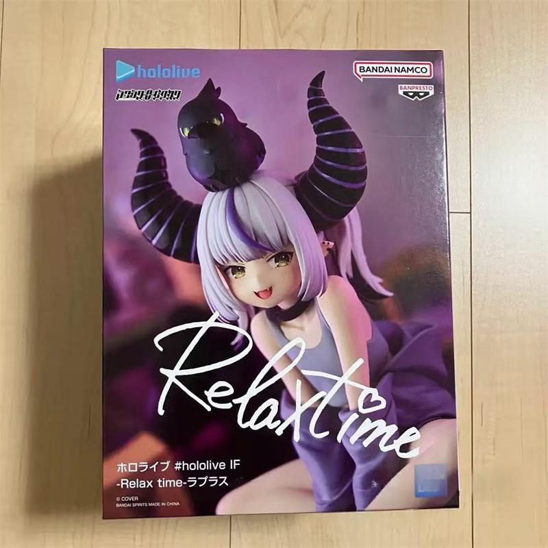 Original   Relax Time Hololive La+ Darknesss Kawaii Anime Loli Girls Figures Model Toys Decoration Gift
