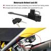 Motorcycle Helmet Lock, Antirust Alloy Helmet Lock Kit with 2 Keys, Suitable for FZ 07 2014 To 2017
