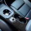 4Pc Carbon Fiber Interior Center Cup Holder Cover Trim For Mercedes Benz CLA GLA