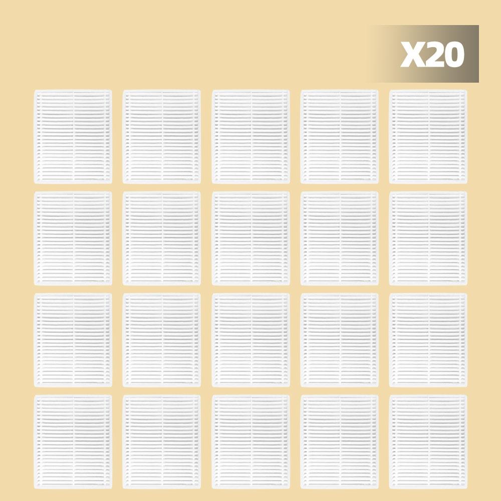 Kompatibel für Xiaomi Roboterstaubsauger S20 / D106 Hauptbürste Seitenbürste Mopptuch Filter Zubehör Ersatzteile