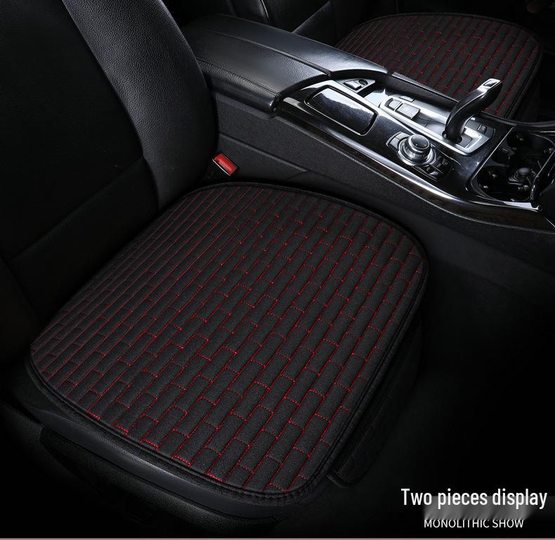Cushion Linen Backrest Car Universal Nonslip Wearresistant Comfortable For All Seasons
