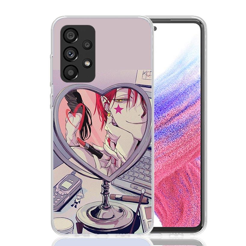 Huner X-Hunters Hisoka Phone Case For Samsung Galaxy A17 A16 A14 A15 A13 A57 A56 A54 A55 A53 A37 A36 A34 A35 A33 A26 A24 A25 A23