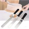 Stainless Steel Butter Cake Cream Spatula Scraper for Cake Smoother Icing Frosting Spreader Pastry Decorating Tools 1