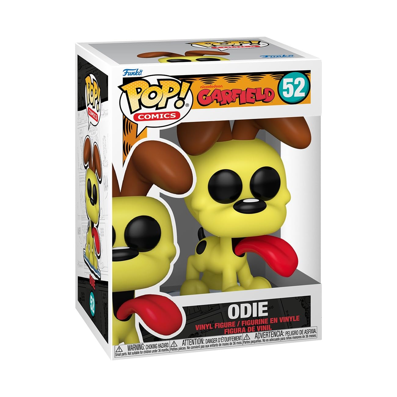 

Funko Garfield Odie Garfield Characters Collectible Vinyl Figure Gift Idea Official Merchandise Toys for Kids Adults Cartoon Fans Model Figures for