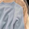 Il Nuovo Stile Autunnale di Maglione Lavorato a Maglia di Alta Gamma, Elegante, a Girocollo, Morbido e a Maniche Lunghe È un Maglione Leggermente Formoso e Snellente per Donne
