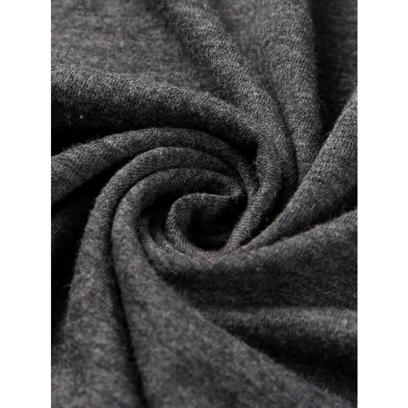 Herren Langarm Rundhals T-Shirts Locker und Atmungsaktiv Lässiges Raglan Top