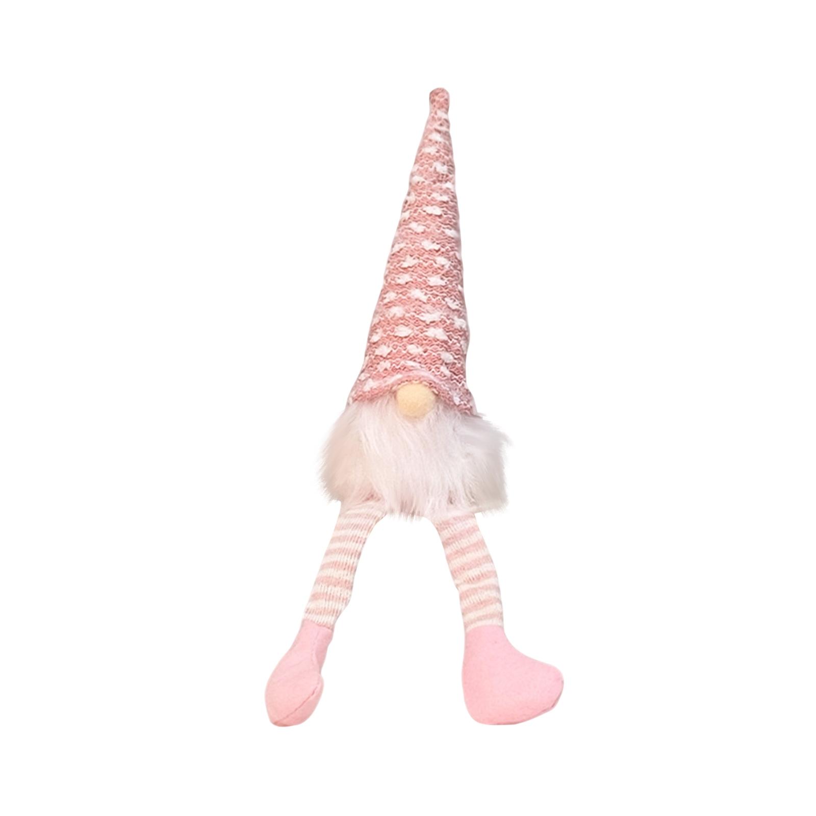 

Christmas Decoration,Christmas Gnome Gifts Holiday Decoration Birthday Present Handmade Plush Doll, Home Ornaments Tabletop Santa Figurines One Size