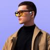 Bluetooth-compatible Wireless Earphone Stereo Sound Strong Bass Ear Hook Design Stable Connection Earbud Sports Headphone