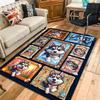Husky Adventures Frames Pattern Rug Floor Mat for Living Room or Bedroom Soft and Comfortable Carpet a Gift for Birthday and Holiday.
