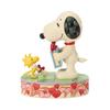 JIM SHORE Snoopy Woodstock Gift 6017864 &