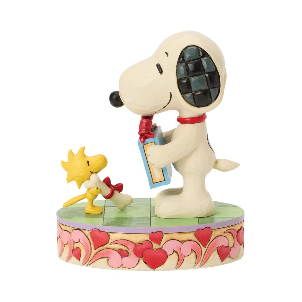 JIM SHORE Snoopy Woodstock Gift 6017864 &