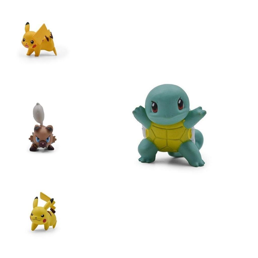 Exquisite 4cm Pokemon Character Anime Action Toy Figure Model Featuring Charmander Cubone Bulbasaur