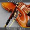 VingoBow Carbon Violin Bow with Pernambuco Performance and Skin, Model 127V