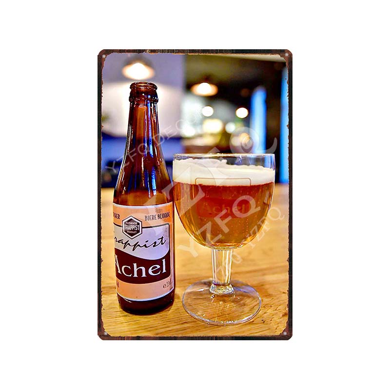 Belgium Beer DE Koninck Vintage Metal Tin Sign Retro Plates For Wall Bar Pub Art Kitchen Coffee Home Decor 30X20CM Gift DU-9193B