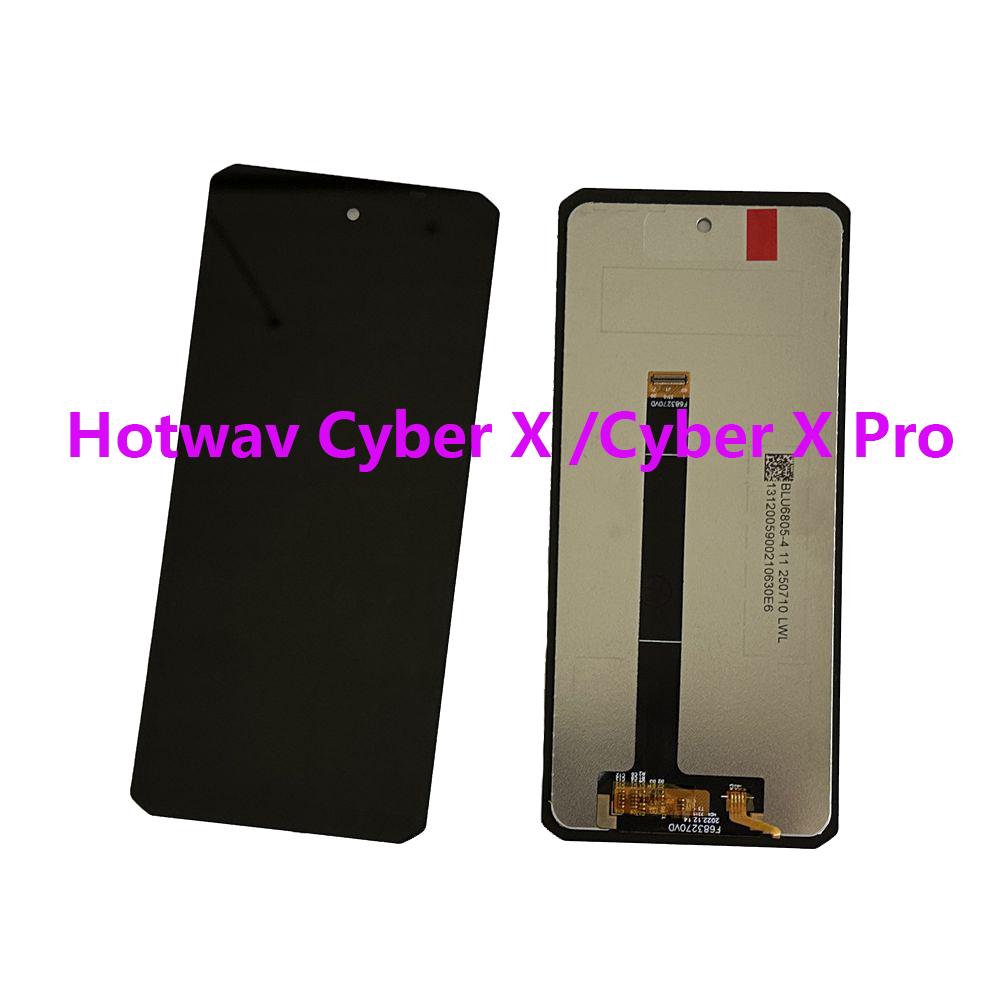 

Полный комплект ЖК-экрана и тачскрина для Hotwav Cyber X Cyber X Pro;черный; + Инструменты