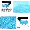 Ankle/Sports Foot Ice Pack - Hot Cold Gel Pack with Adjustable Stand for Myofascial Feet - Microwaveable Freezable Reusab Mass Air Flow 3