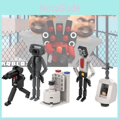 Moctribe Skibidi Toilet Building Blocks Toy For Emotional, Visual And Intellectual Development