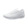 Fashion Women's White Leather Sneakers Sport Vulcanized Shoes Comforthable Spring Sneakers Casual Shoes Fashion School Tennis Flat Shoes
