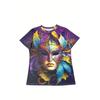 Women Party T Shirts 3d Carnival Printed Top For Woman Gothic Graphic Tees Clothes Winter Holiday T Shirt Summer Casual Clothing
