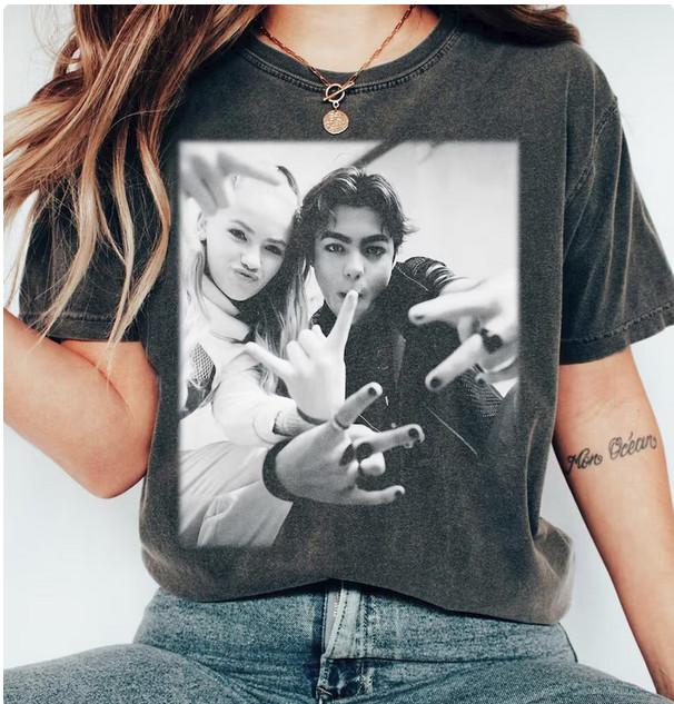 

Malachi Barton amp Freya Skye Shirt Descendants Zombies Worlds Collide Tour Unisex T-Shirt XXXXL