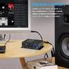 Nobsound Mini Stereo Amplifier, 40W X 2, Independent Treble and Bass Adjustment ±10dB, 155mm Ultra Compact, Blue LED for Car and Home Use