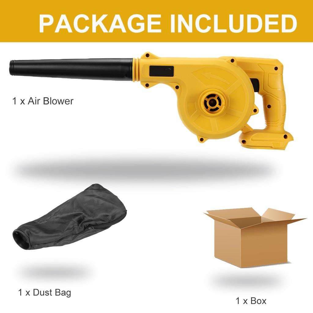 1500W 288VF Cordless Electric Air Blower Vacuum Cleaning Blower Blowing & Suction Leaf Dust Collector For Makita 18V
