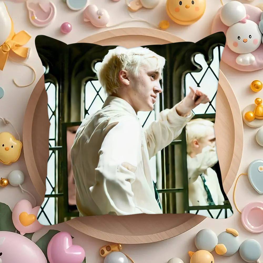 Actor D-Draco handsome M-Malfoy  Pillowcases cushion covers living room sofas home decor gifts