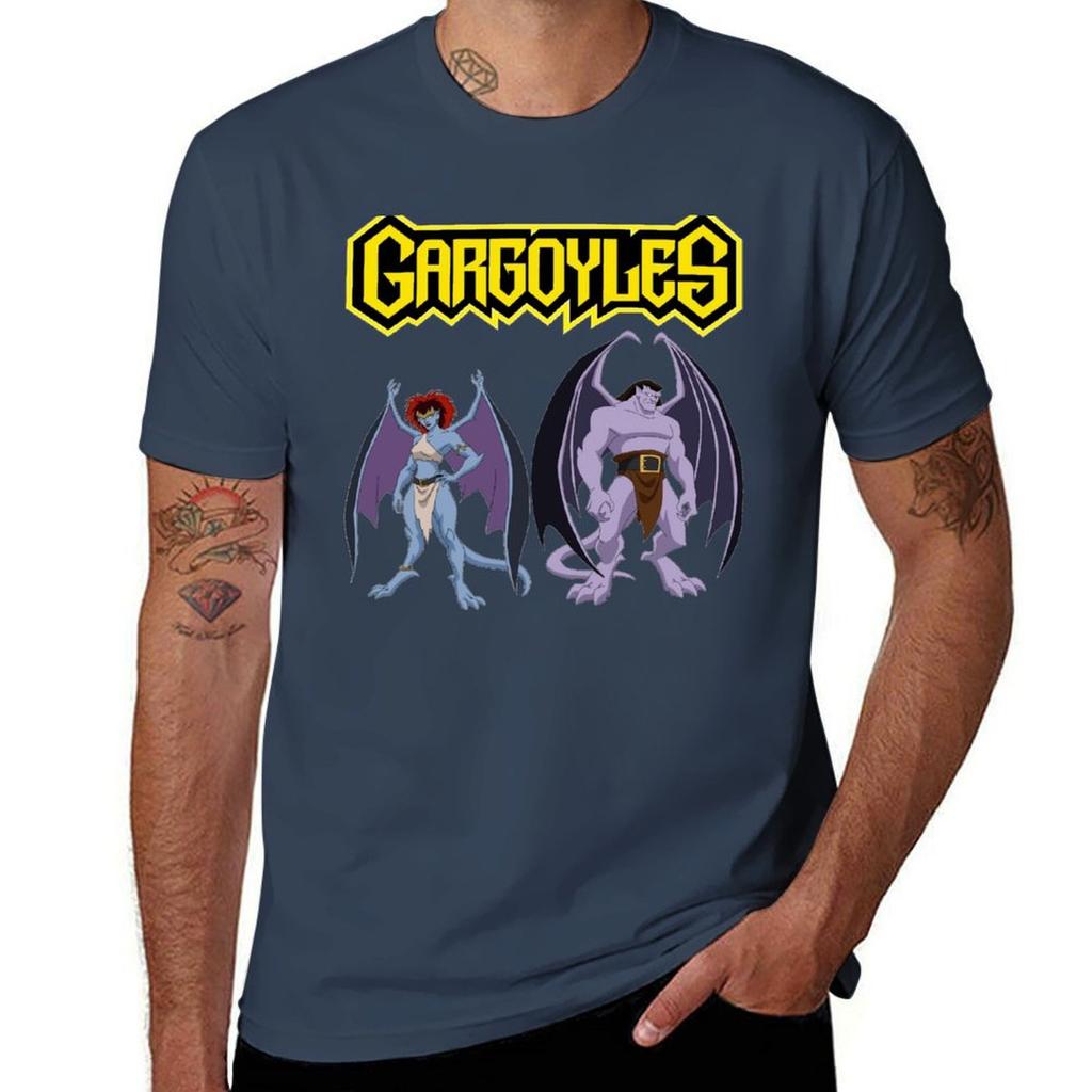 Gargoyles T-Shirt Baumwoll-T-Shirts Unisex 100 T-Shirt