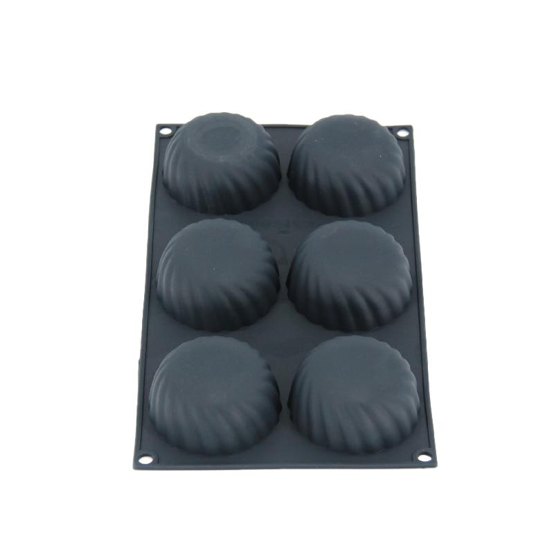 Silicone Moulds 1PCS 3D Mooncake Shape Mold Chocolate Mousse Desserts Pastry Decorating Tools