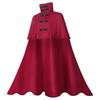 Medieval Hooded Cloak Gothic Long Trench Cape Costume For Halloween Party