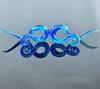 Earlobe Expanders: Glass Snail Design Body Piercing Jewelry