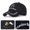 C200 E200  New For Mercedes Benz For Mercedes Benz AMG Car Emblem Embroidery Snapback Baseball Cap Spring And Autumn Outdoor Adj