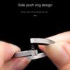 Organizer Titanium Zinc Zinc Alloy Keychains 18/22/26/32mm Split Rings Keyring  For Jewelry Making