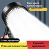 1Pcs 5 Modes Adjustable Filter Shower Head High Pressure Shower Head  Bathroom Shower Head Accessories Sprayer
