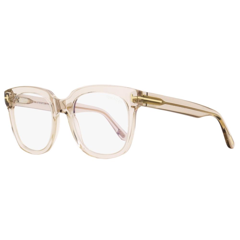

Женские синие очки Tom Ford TF5537B 072, прозрачные розовые, 52 мм 072